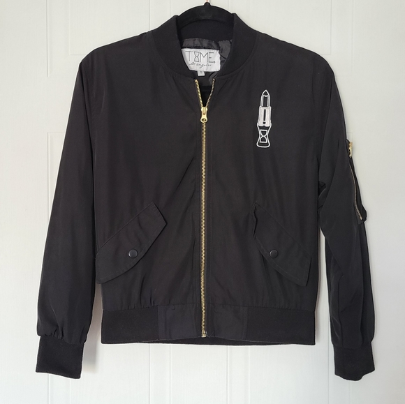 Bomber jacket "stay glam" - Picture 2 of 6